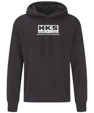 HKS Japanese Logo Hoodie Hoody - Jap JDM Performence Power - S, M, L, XL, XXL