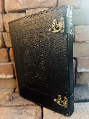Leather ring binder - 2/3/4,