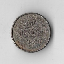Car Wilcomatic Wash Car Wash Machine Token