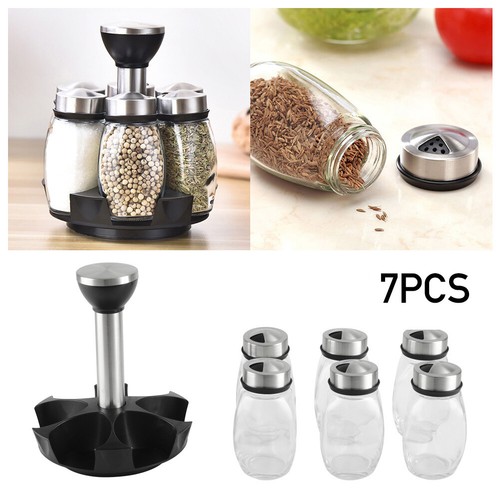Rotating spice rack glass - rotating,
