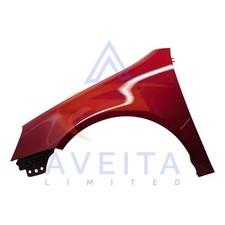 Vw Golf GT Tdi 2007 MK5 Tornado Red LY3D Front Wing Left Side 1K6821021A