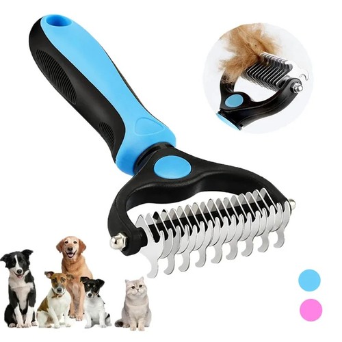 Double sided pet grooming tool - sided,