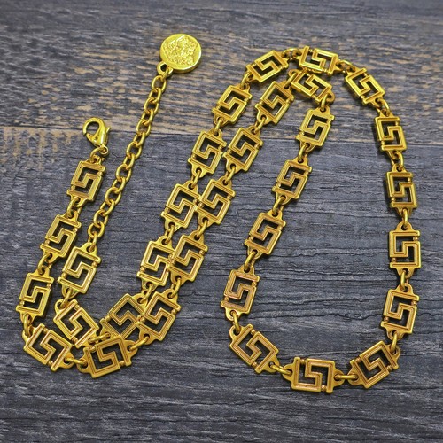 Versace gold plated - plated, medusa