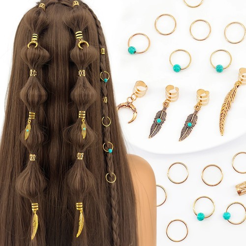 31pcs turquoise dreadlock hair - dreadlock,