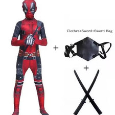 Kid Boy Deadpool Superhero