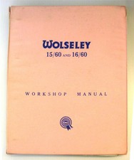 WOLSELEY 15/60 16/60 Car