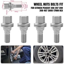 4x Wheel Nuts Bolts 540567 For