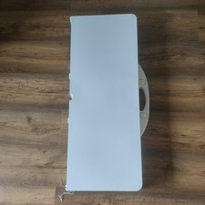 Picnic Bench Set 4-Seater & Folding Table White