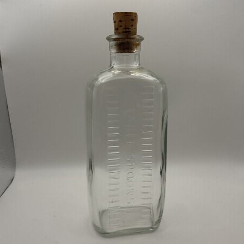 Antique glass apothecary