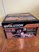 Evolution Rage 3 S laser 210mm Sliding Compound Mitre Saw 240V