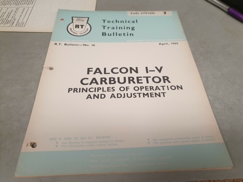 1965 ford technical training - technical,