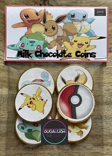 Pokemon themed milk chocolate