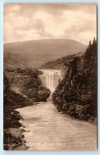 Postcard river tees the high - river,