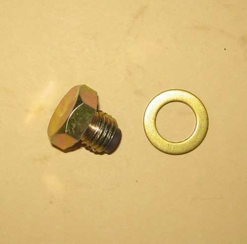 Oil drain plug magnetic - , for