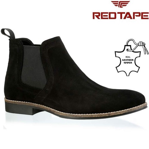 Mens leather chelsea boots new - leather,