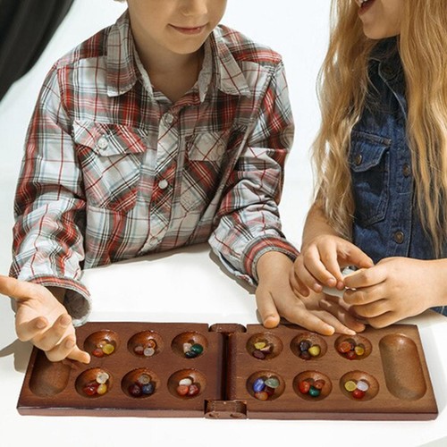 Mancala board game - game, tabletop