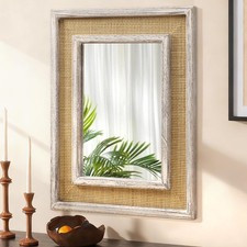 Wall Mirror with Wood Framed