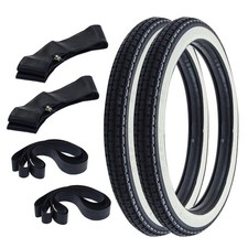Whitewall Tyres Complete Set