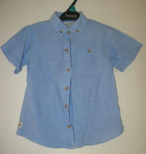 Next blue short sleeved - blue, shirt