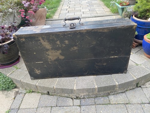 Vintage carpenters tool box - vintage,
