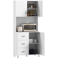 Homcom kitchen storage - kitchen, cabinet