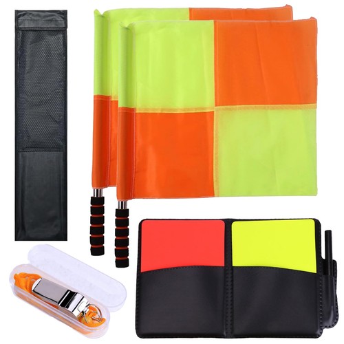 Soccer referee kit flags - referee,