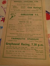 1955-56 Gorleston v Lowestoft