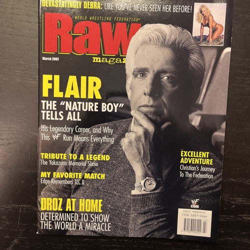 March 2002 wwe raw - raw, magazine