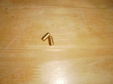 BILLING BOATS X2 BRASS LIFERAFT CANNISTERS 12mm  NEW OLD STOCK FOR MODEL BOATS