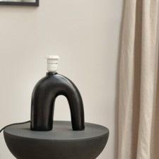 Lia Black Abstract Arch