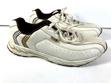 PLAYBOY BUNNY BRAND White/Gold ATHLETIC TENNIS SHOES Running Golf Gym Women 6.5