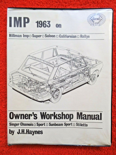 Hillman imp haynes workshop - hillman,
