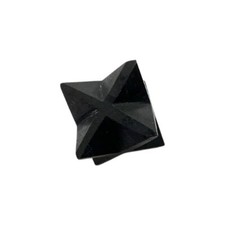 Small Merkaba Star, 2cm, Black
