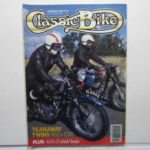 Classic bike magazine dec 1990 - bike,