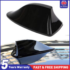 Shark Fin Roof Car Antenna Black Radio FM/AM Antena Radio Universal Screw UK