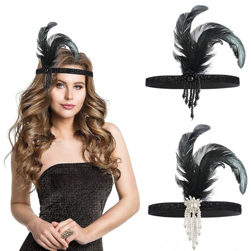 1920s flapper headband - flapper,