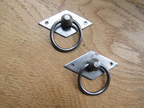 Rustic ring pull - pull, handle
