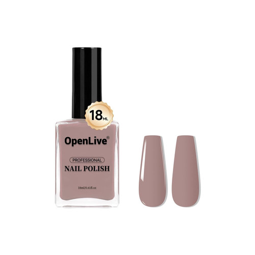 18ml light brown nail polish - nail,