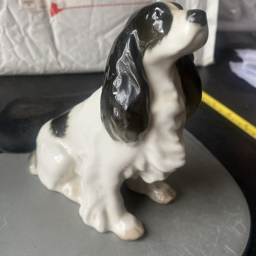 Russian pottery spaniel dog - ,