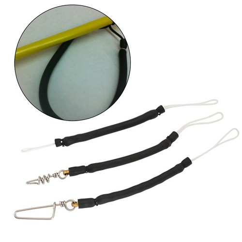 Shock cord with - snap, clip