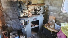 Myford Super 7  single phase metalworking lathe.