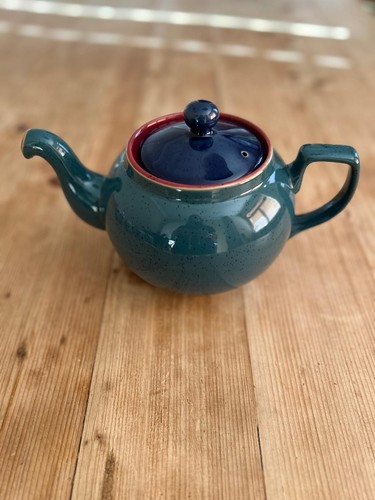 Denby harlequin teapot with - harlequin,