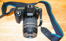 Pentax K100D DSLR Camera with