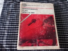 Harley Davidson Fl/FX factory service/workshop manual 78 82