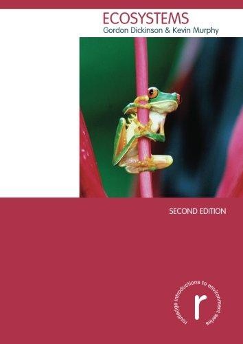 Ecosystems routledge - ecosystems, (routledge