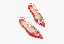 Kate Spade Womens Renata Sling in Red UK4 Brand New in Box
