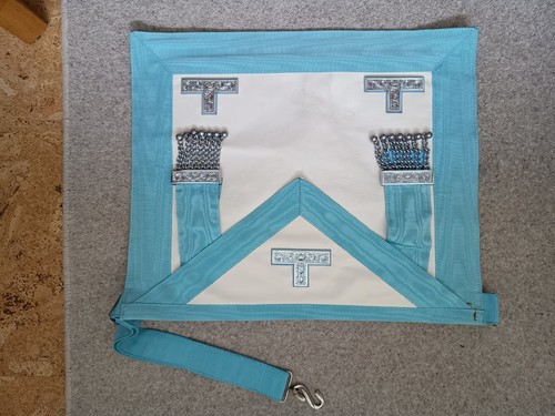 Vintage masonic apron - vintage,