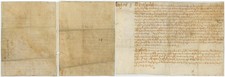 1609 parchment frankpledge - parchment,