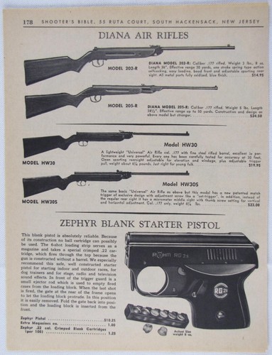 Vintage 1965 diana - diana, pellet