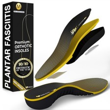Shoe Insoles 1 Pair Flat Feet Arch Support Orthotic Plantar Fasciitis Women Men